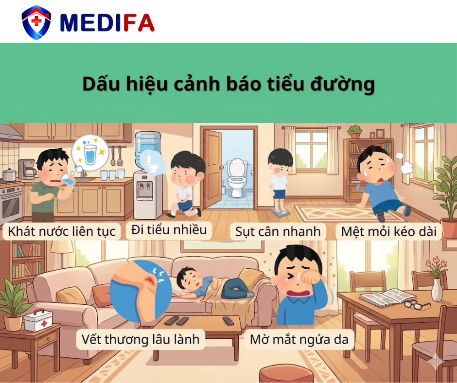 7 Dấu Hiệu Cảnh Báo Tiểu Đường Nhiều Người Bỏ Qua