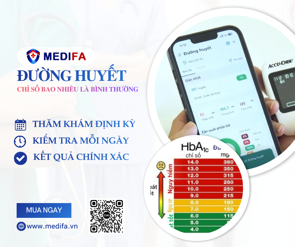 Đường huyết bao nhiêu là bình thường? Bảng chỉ số chuẩn theo độ tuổi