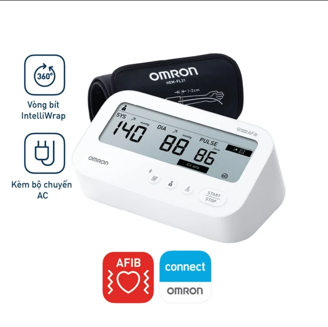 So Sánh Máy Đo Huyết Áp Omron IQ BT Power (HEM-7194T1-FLC) Và IQ BT (HEM-7194T1-FL): Khác Nhau Điểm Nào?