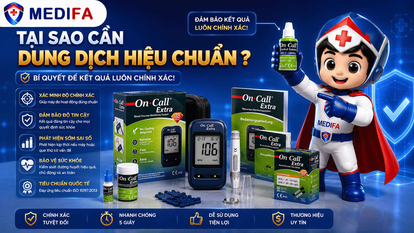 Dung Dịch Chứng (Control Solution) Trong Đo Đường Huyết Là Gì