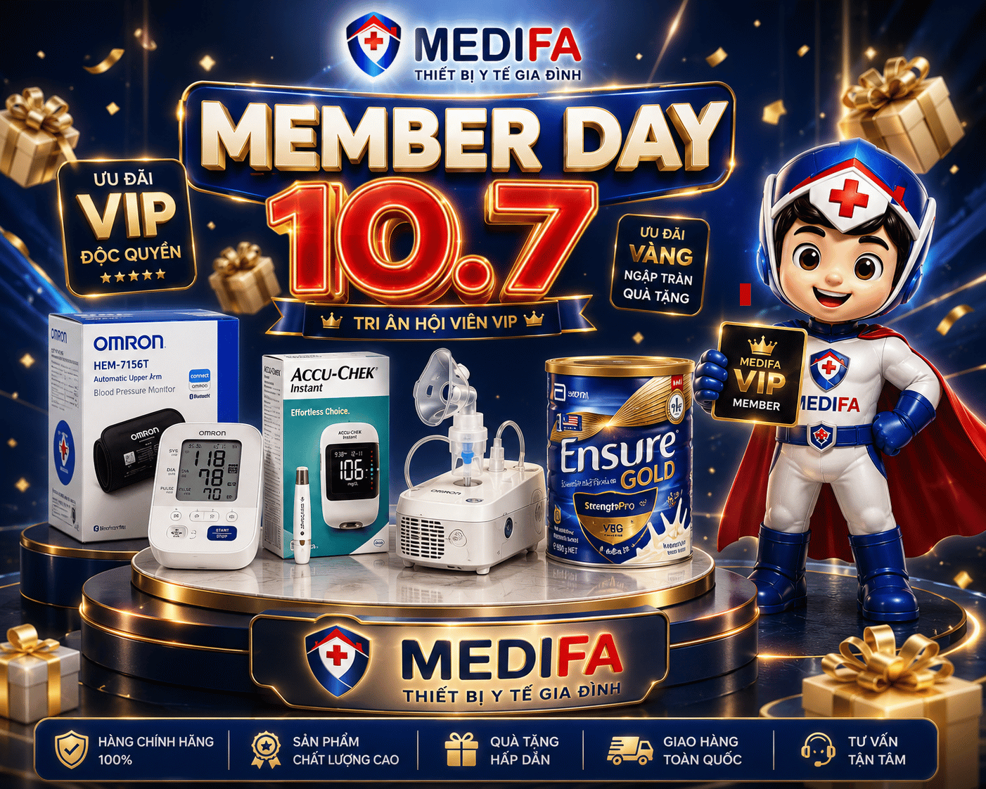 Ngày Hội Thành Viên MEDIFA Ngày 10 Hàng Tháng: Đặc Quyền Chăm Sóc Sức Khỏe Toàn Diện Cho Mọi Gia Đình