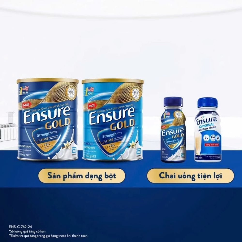 [Trao Sức Khỏe – Trọn Đạo Hiếu] – Dinh Dưỡng Y Khoa Ensure Gold Abbott: Phục Hồi Thể Trạng, Chăm Sóc Cha Mẹ Từng Bữa Ăn
