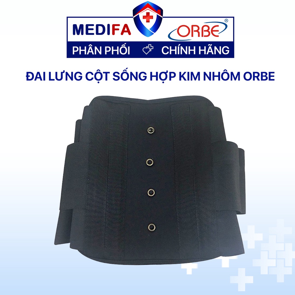 Đai lưng cột sống hợp kim nhôm Orbe