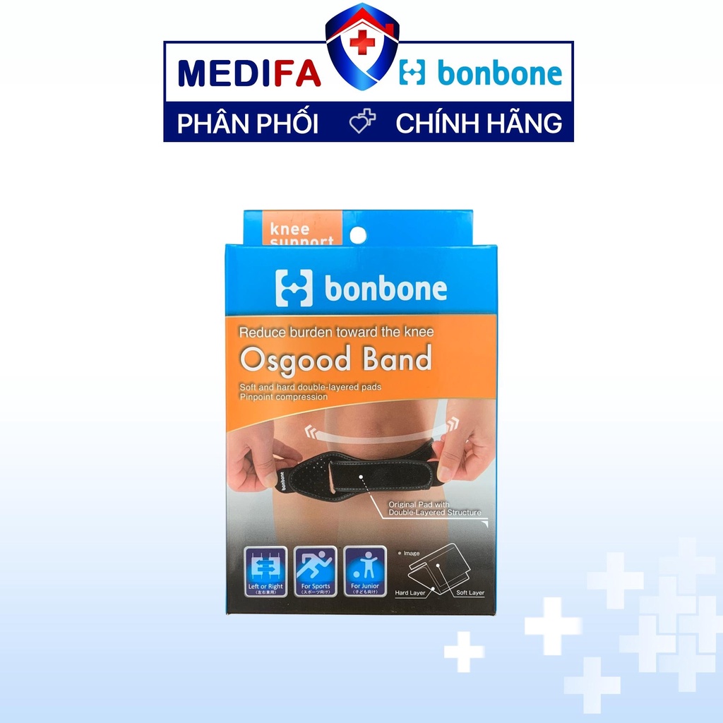 Đai cố định khớp dưới gối Bonbone Osgood Band