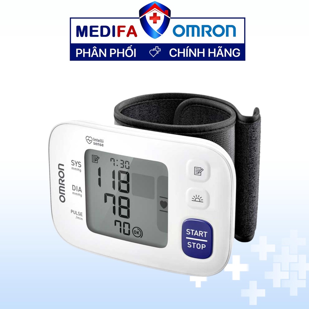 Máy đo huyết áp cổ tay Omron HEM-6181