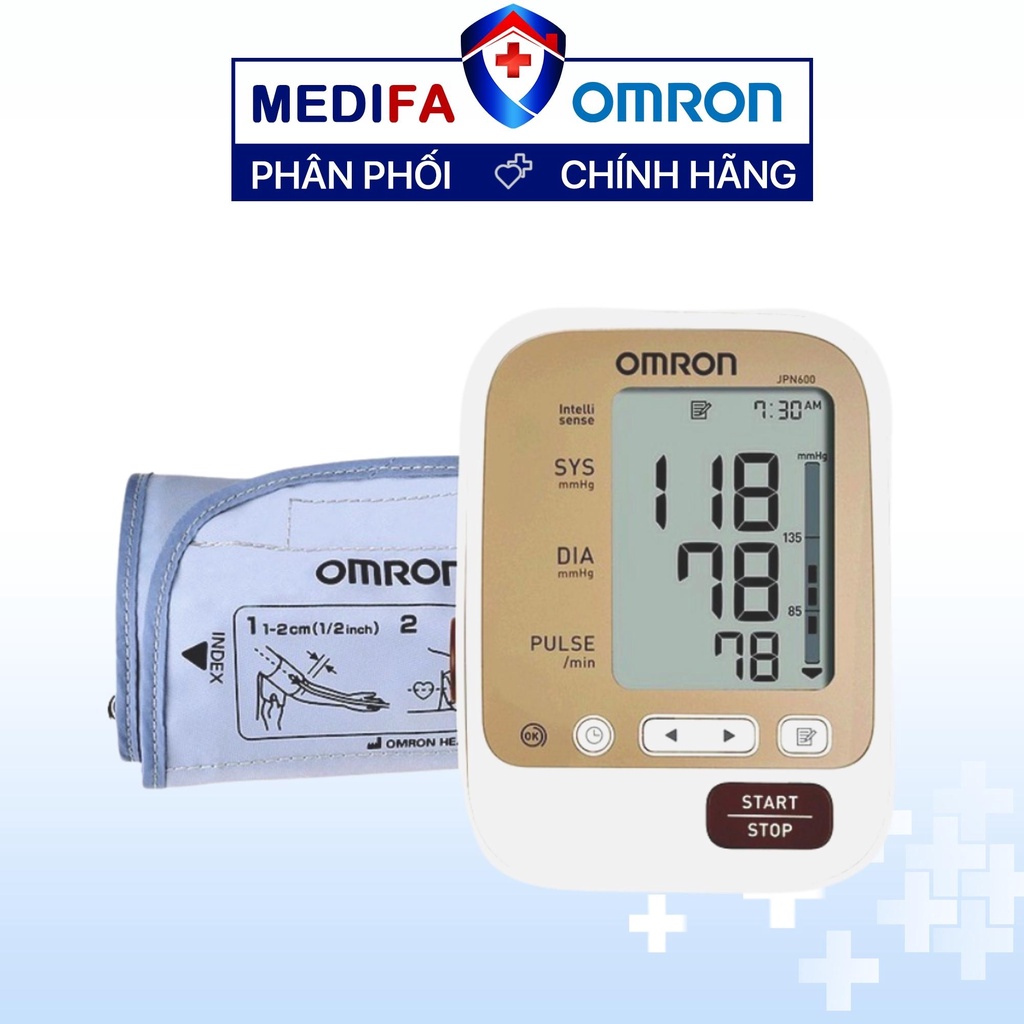 Máy đo huyết áp bắp tay Omron JPN600