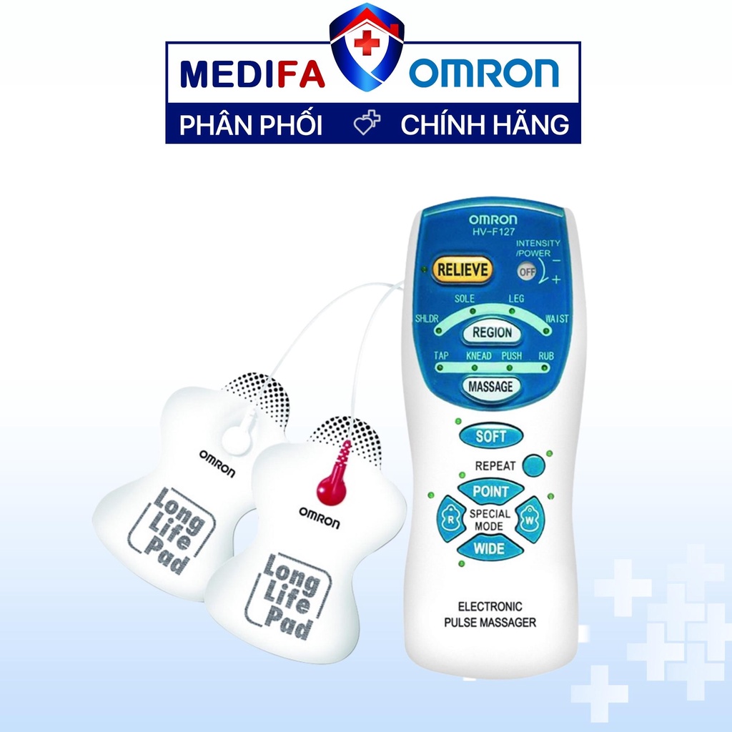 Máy massage xung điện bỏ túi Omron HV-F127