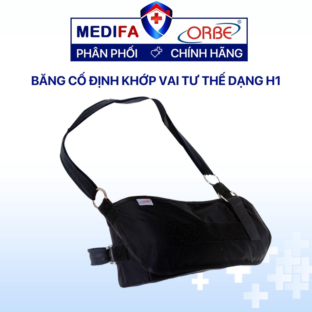 Băng cố định khớp vai tư thế dạng Orbe