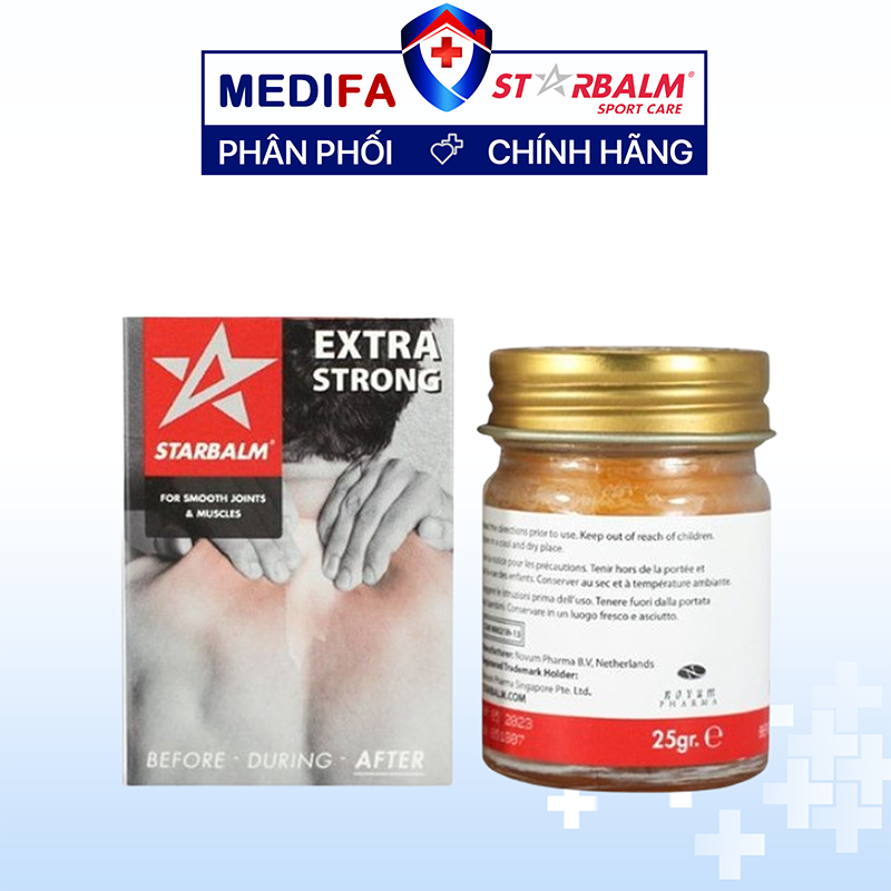 Cao xoa bóp Starbalm Đỏ 25g