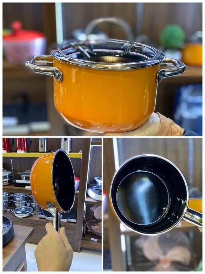 BỘ NỒI SILIT PASSION ORANGE 4 MÓN