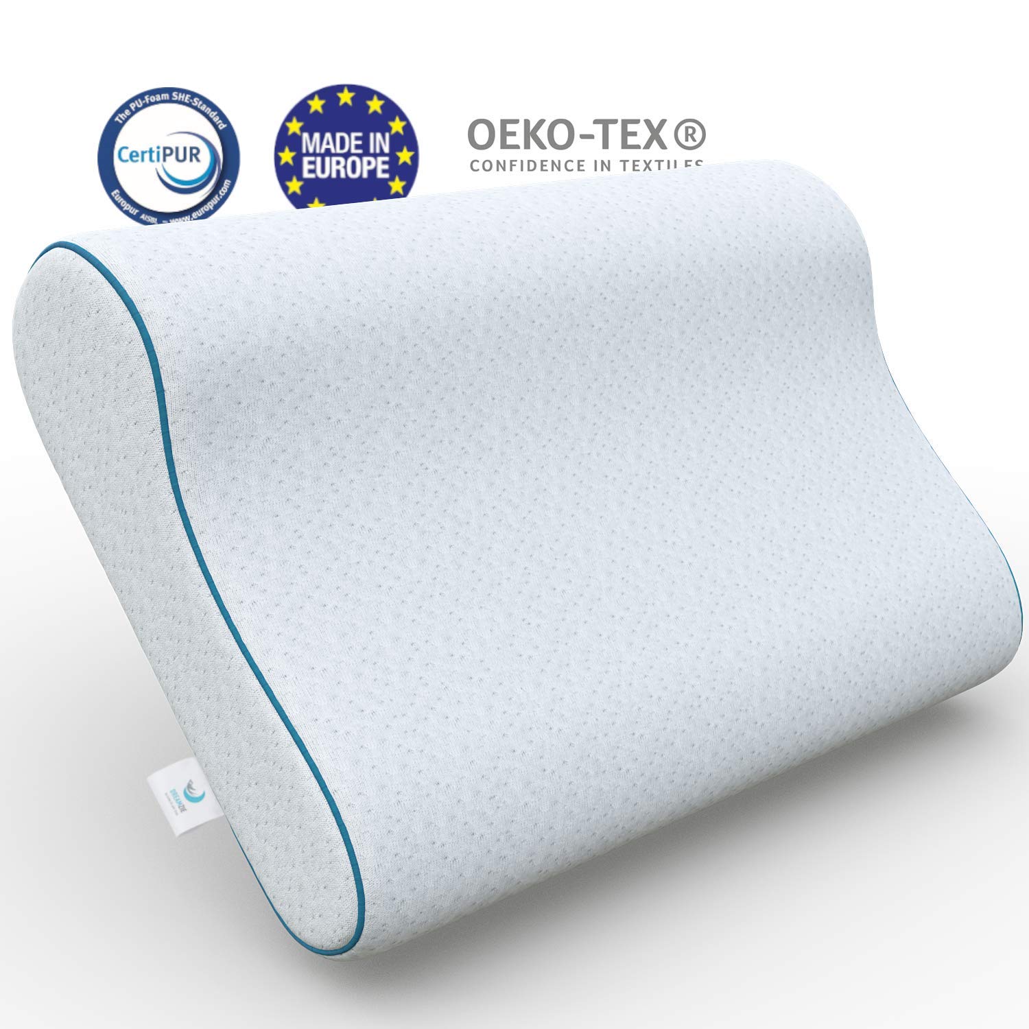 GỐI DREAMZIE MEMORY FOAM PILLOW - GỐI NGỦ CHỐNG ĐAU CỔ VAI GÁY- MADE IN EUROPE