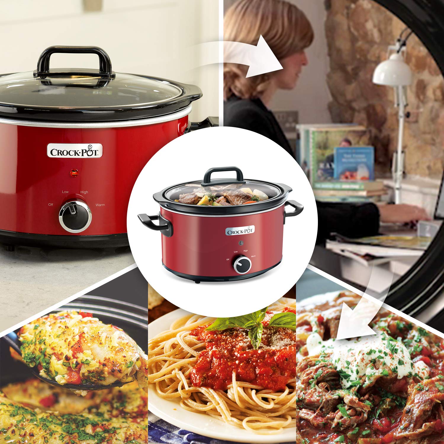 NỒI NẤU CHẬM CROCK-POT 3.5L - SCV400RD-060