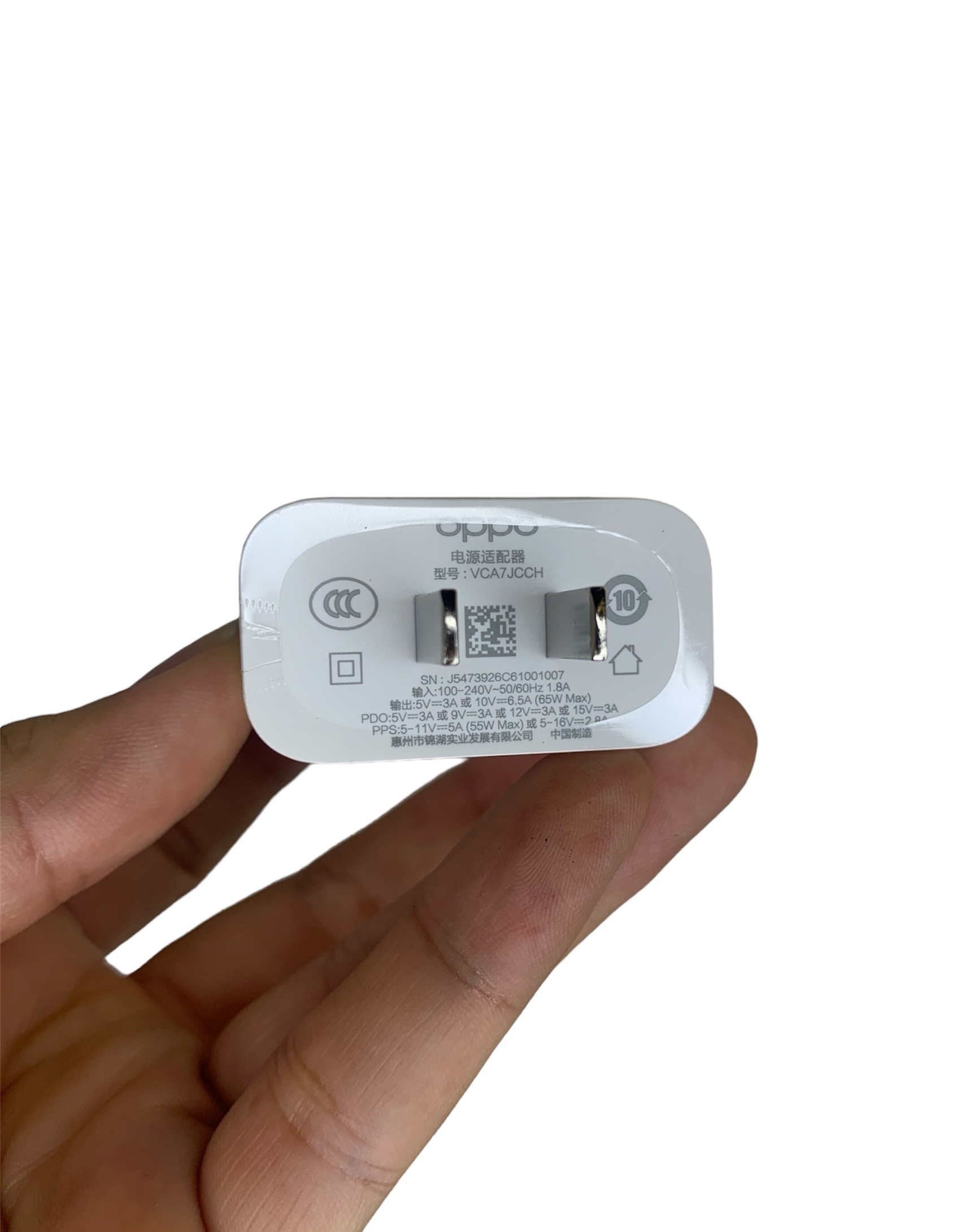 Adapter Sạc Siêu Nhanh Super VOOC 2.0 65W Cho OPPO