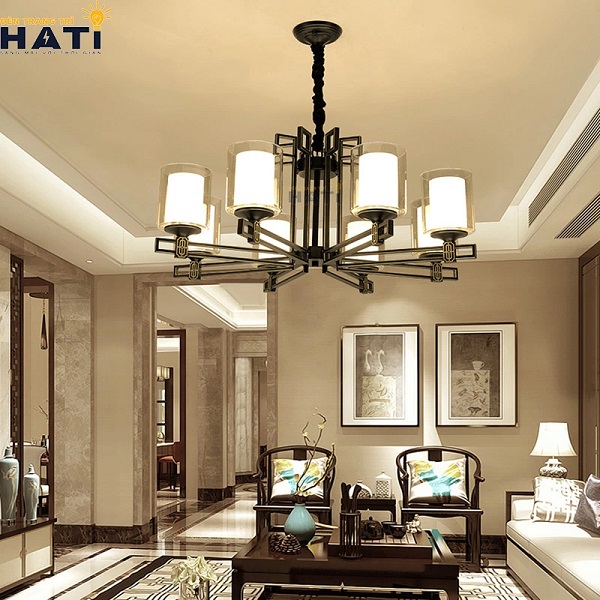 Mẫu Đèn Chùm Phòng Khách Chung Cư Đẹp #2022