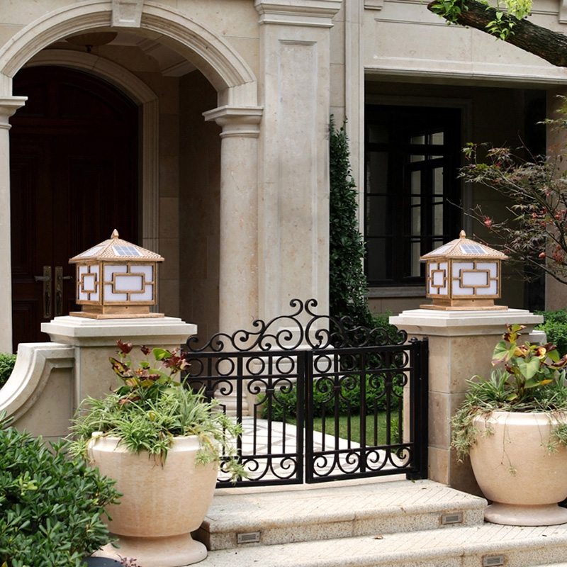 Đèn Trụ Cổng Vuông