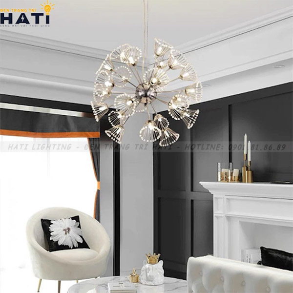 Đèn thả decor hiện đại