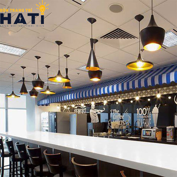 Đèn thả nhiều bóng quầy bar