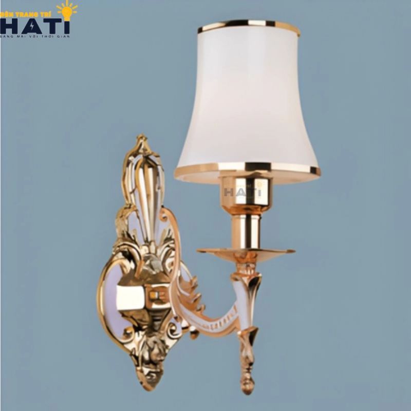 Mẫu đèn tường thủy tinh cao cấp gắn tường tạo ánh sáng ấm áp cho không gian sống
