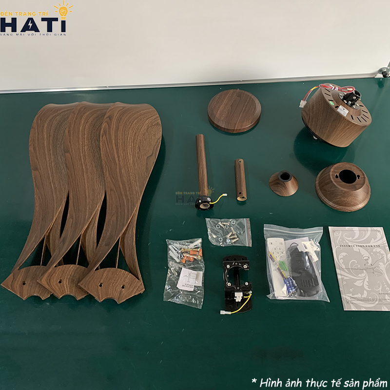 Quạt trần 3 cánh Kinalin