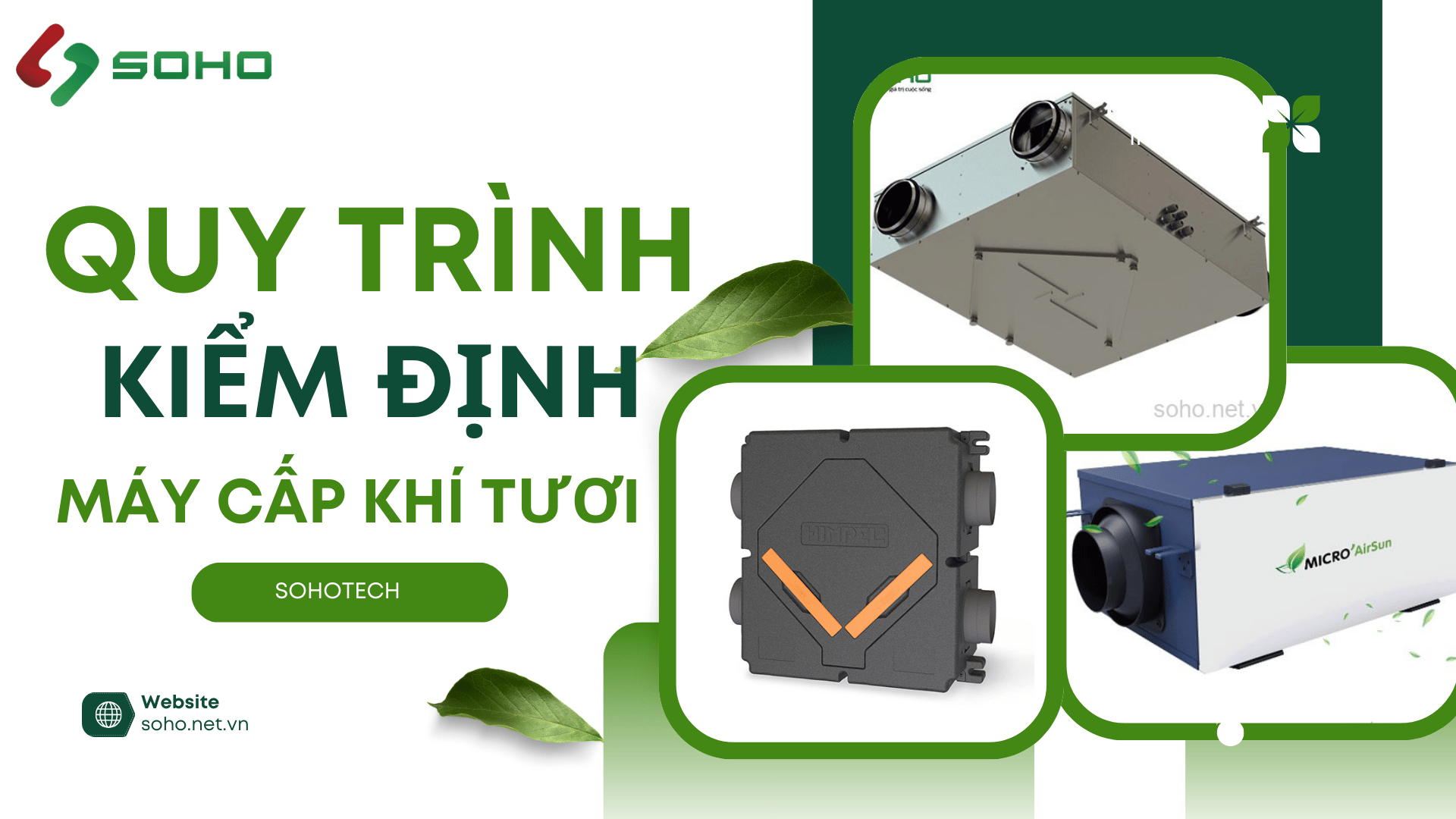 QUY TRÌNH KIỂM ĐỊNH CHO MÁY CẤP KHÍ TƯƠI