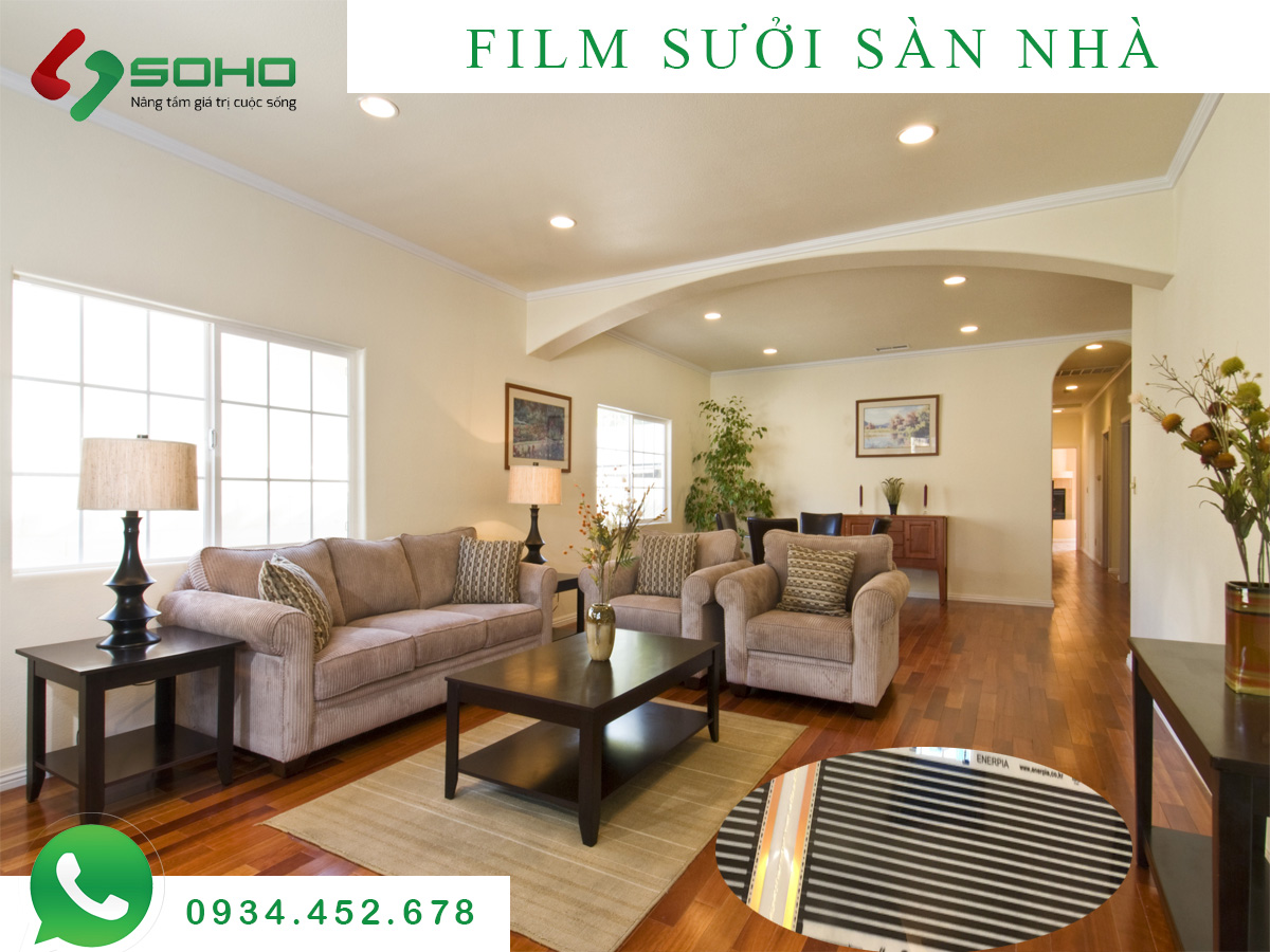 Vì sao nên lắp đặt hệ thống sưởi sàn nhà bằng film nhiệt?