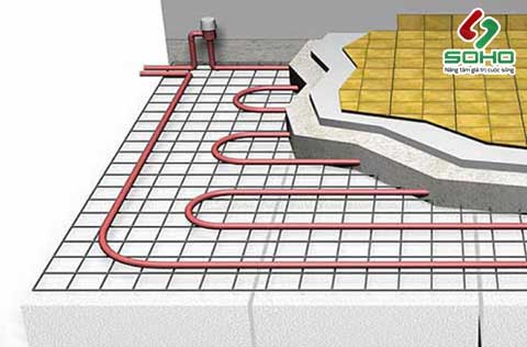 Hướng dẫn thi công lắp đặt hệ thống sưởi nền nhà bằng cáp nhiệt
