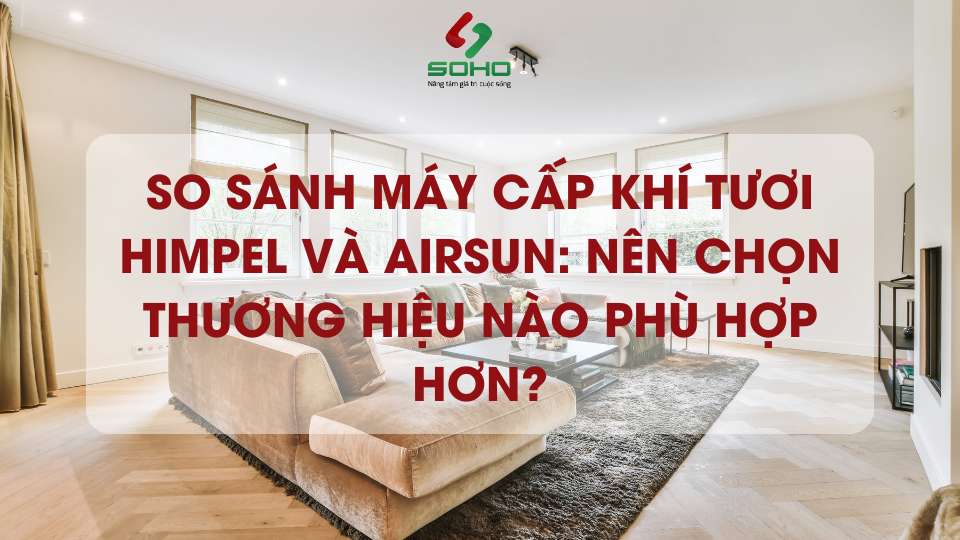 So sánh máy cấp khí tươi Himpel và Airsun: Nên chọn thương hiệu nào?