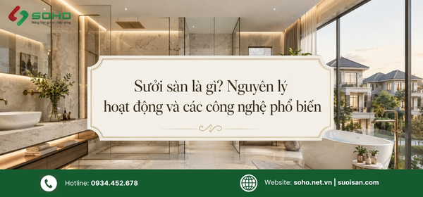 Sưởi sàn là gì? Nguyên lý hoạt động và các công nghệ phổ biến