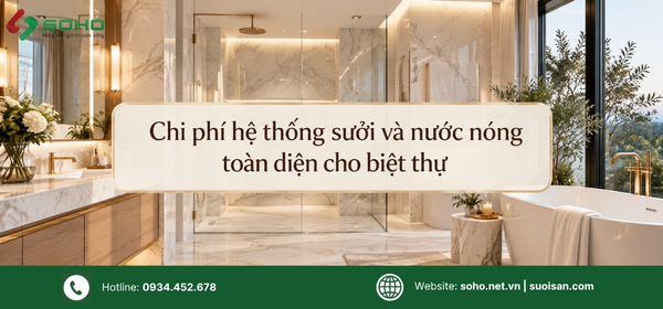 Chi phí hệ thống sưởi và nước nóng toàn diện cho biệt thự