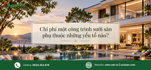 Chi phí một công trình phụ thuộc những yếu tố nào?