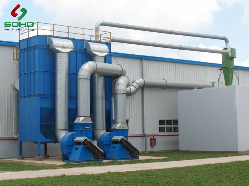Các giải pháp hút khí thải phổ biến trong nhà xưởng