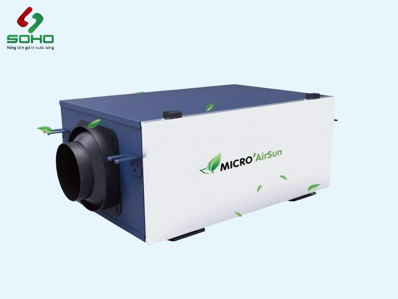 Máy cấp gió tươi 1 chiều Micro Airsun Ree-S50A-A
