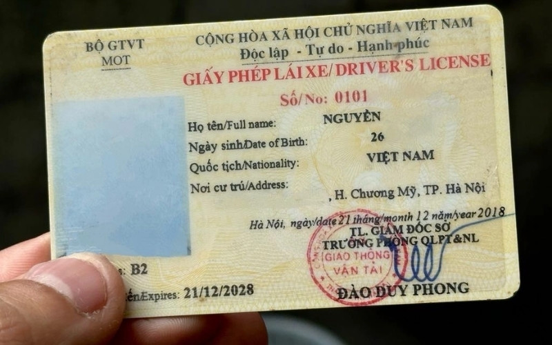 Bạn có thể kiểm tra bằng lái xe thật giả qua website Tổng cục Đường bộ Việt Nam