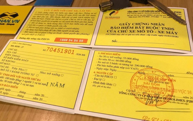 Bảo hiểm xe máy bắt buộc hay còn gọi là bảo hiểm trách nhiệm dân sự