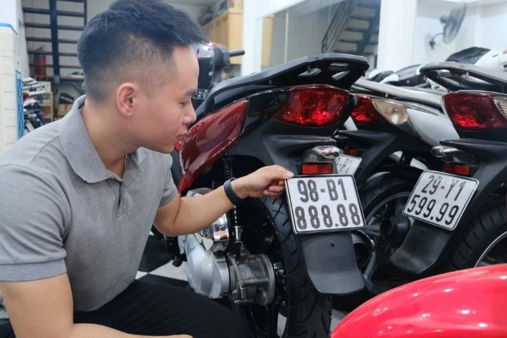 Biển số xe theo mã định danh