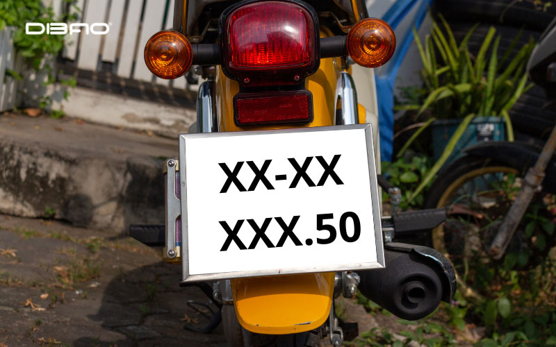 ý nghĩa của biến số xe đuôi 50