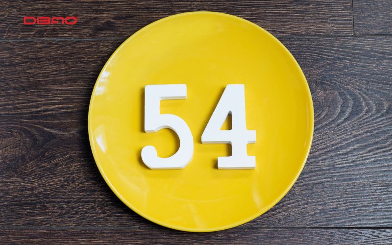 biển số xe đuôi 54 tốt hay xấu
