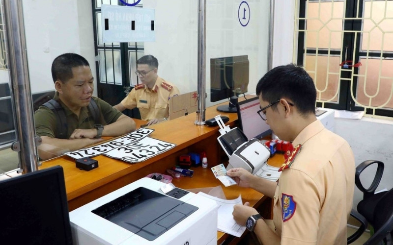 lệ phí cấp biển số xe hà nội