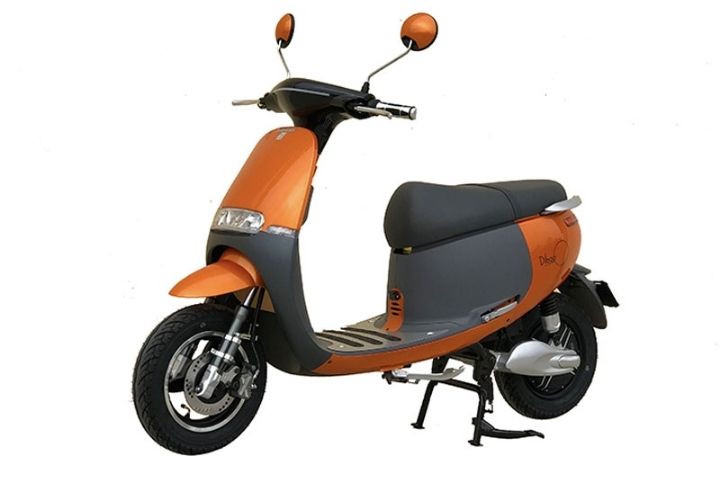 Xe điện Dibao Gogo S5 màu nâu đất