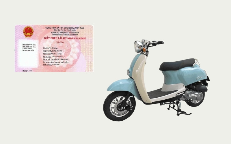 Đi xe dưới 50cc có cần bằng lái không