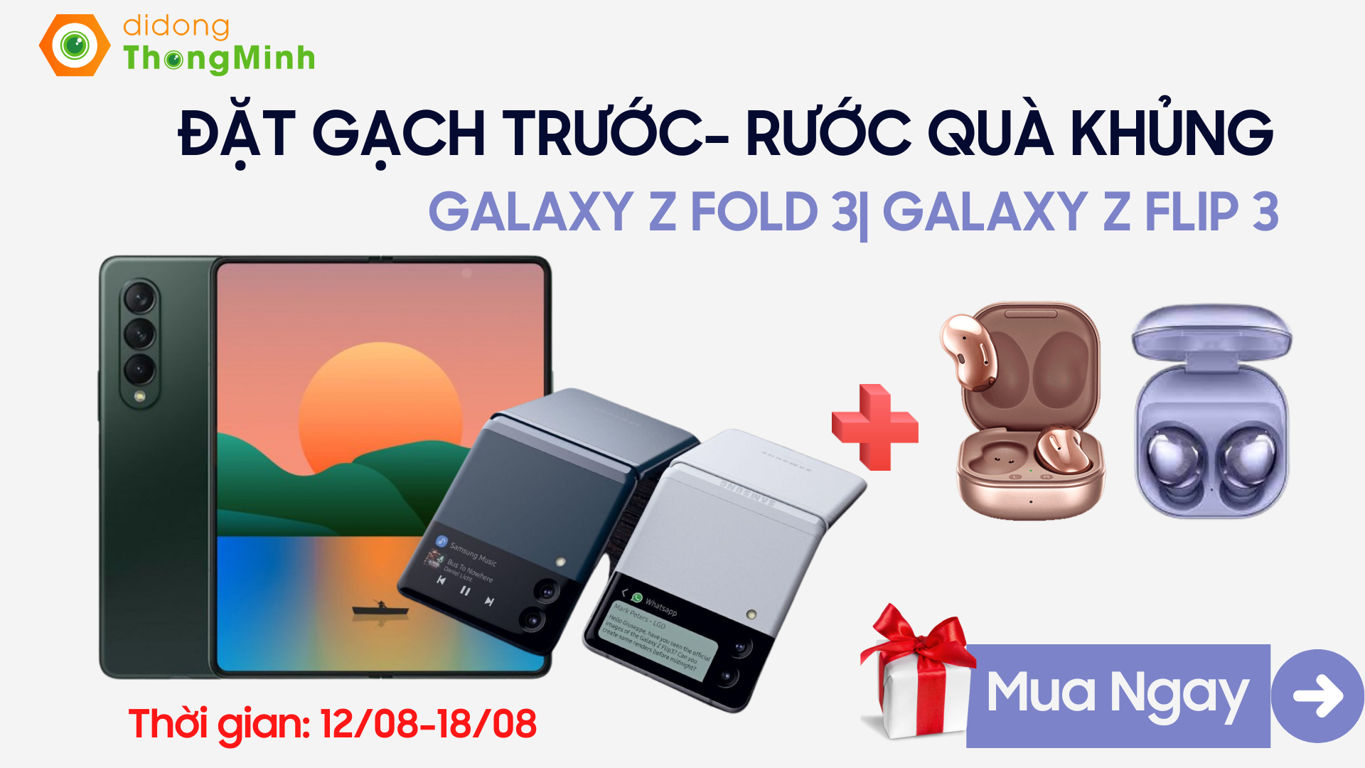 Mời bạn tải bộ ảnh nền Galaxy Z Fold 3 và Galaxy Z Flip 3