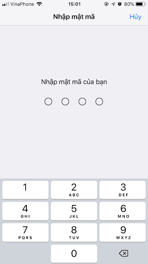 Quên mật khẩu mở khóa màn hình iphone 6  Vatgia Hỏi  Đáp