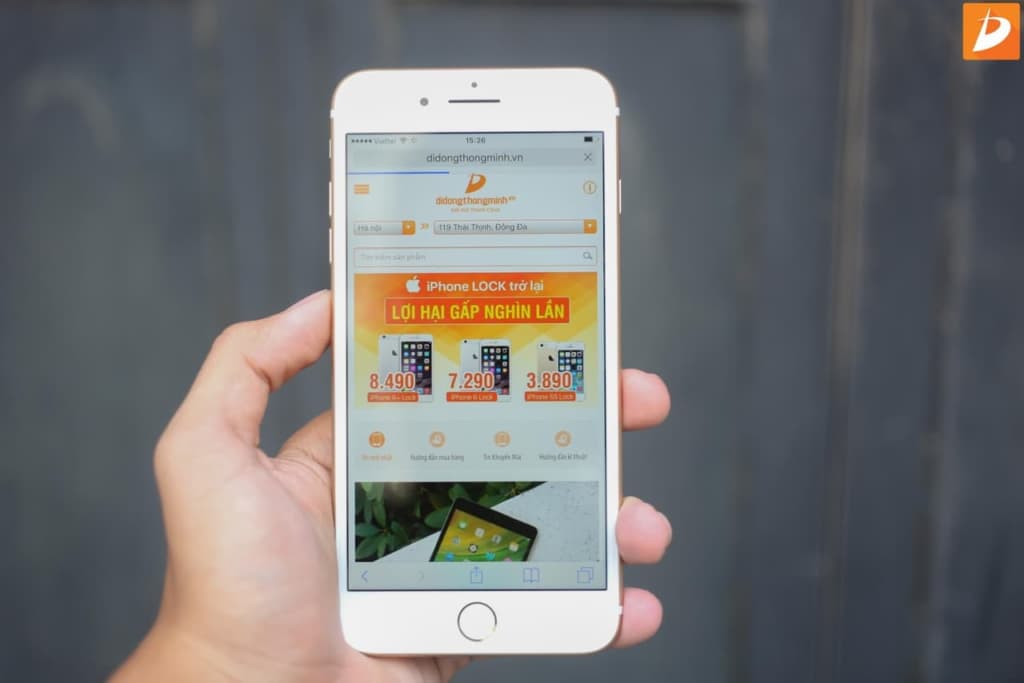 Kiểm tra màn hình, cảm ứng iPhone 7 Plus cũ