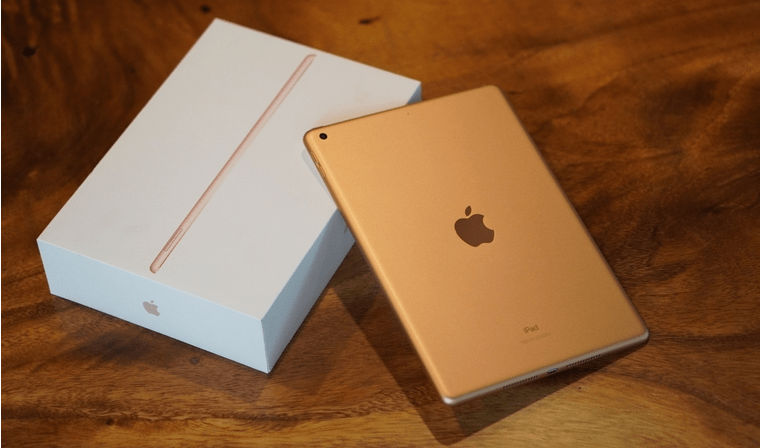 iPad 10.2 thiết kế camera sau 8MP