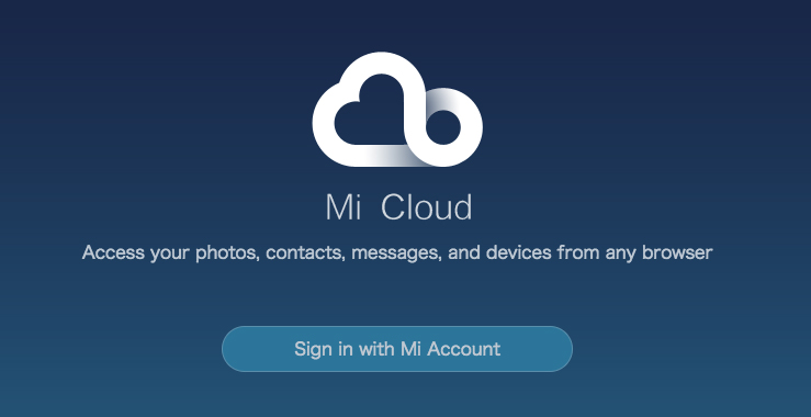 Tài khoản Mi Cloud của Xiaomi – Tất cả những điều cần biết Tài khoản Mi Cloud của Xiaomi – Tất cả những điều cần biết