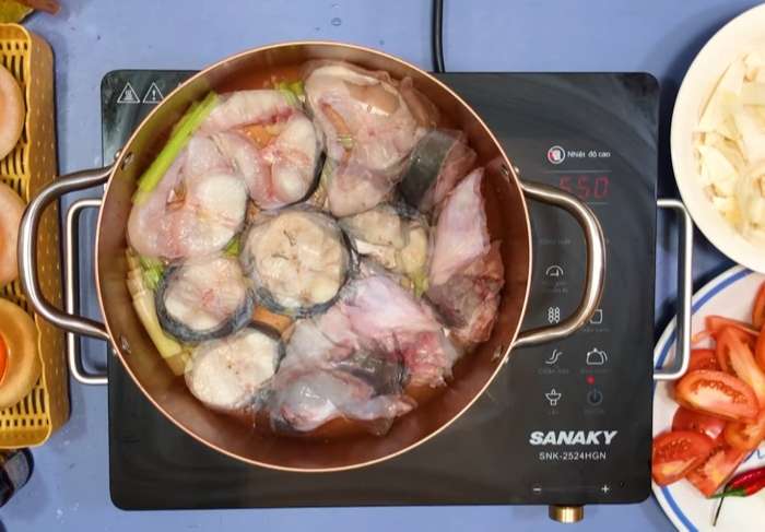 Âp chảo cá lăng cho cá săn lại