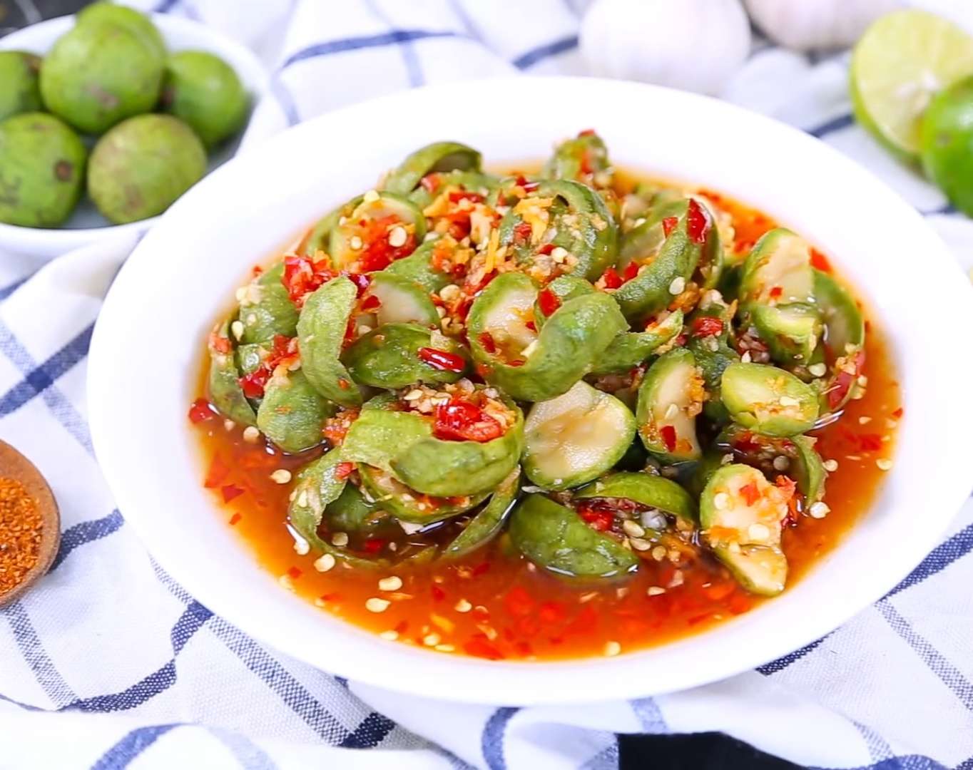 Thành phẩm sấu muối xổi