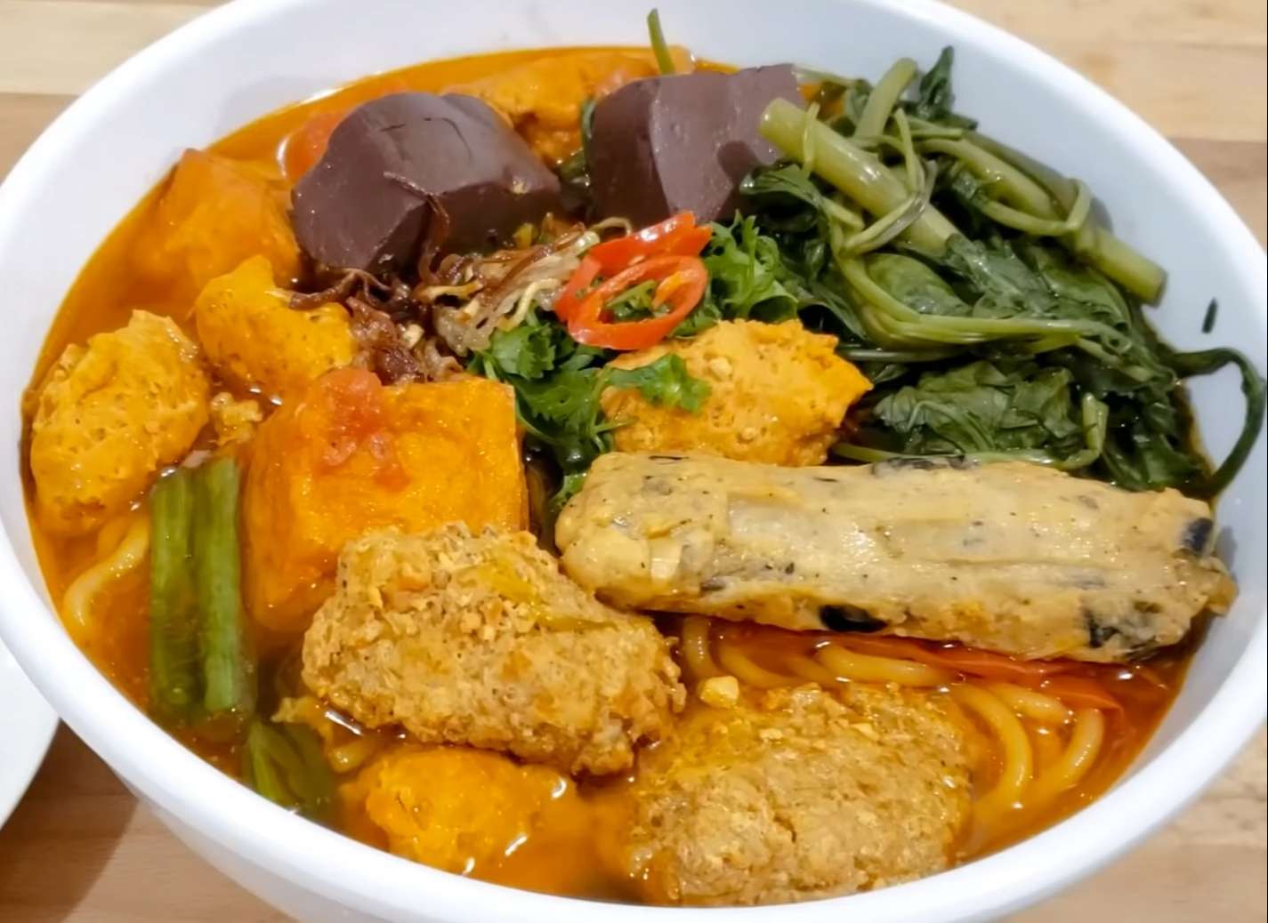 Bún riêu cua hương vị miền Nam