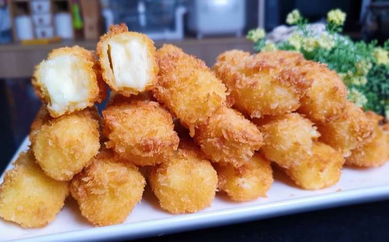 Mách bạn cách làm bánh sữa tươi chiên giòn thơm ngon béo ngậy | Tinh hoa quê nhà