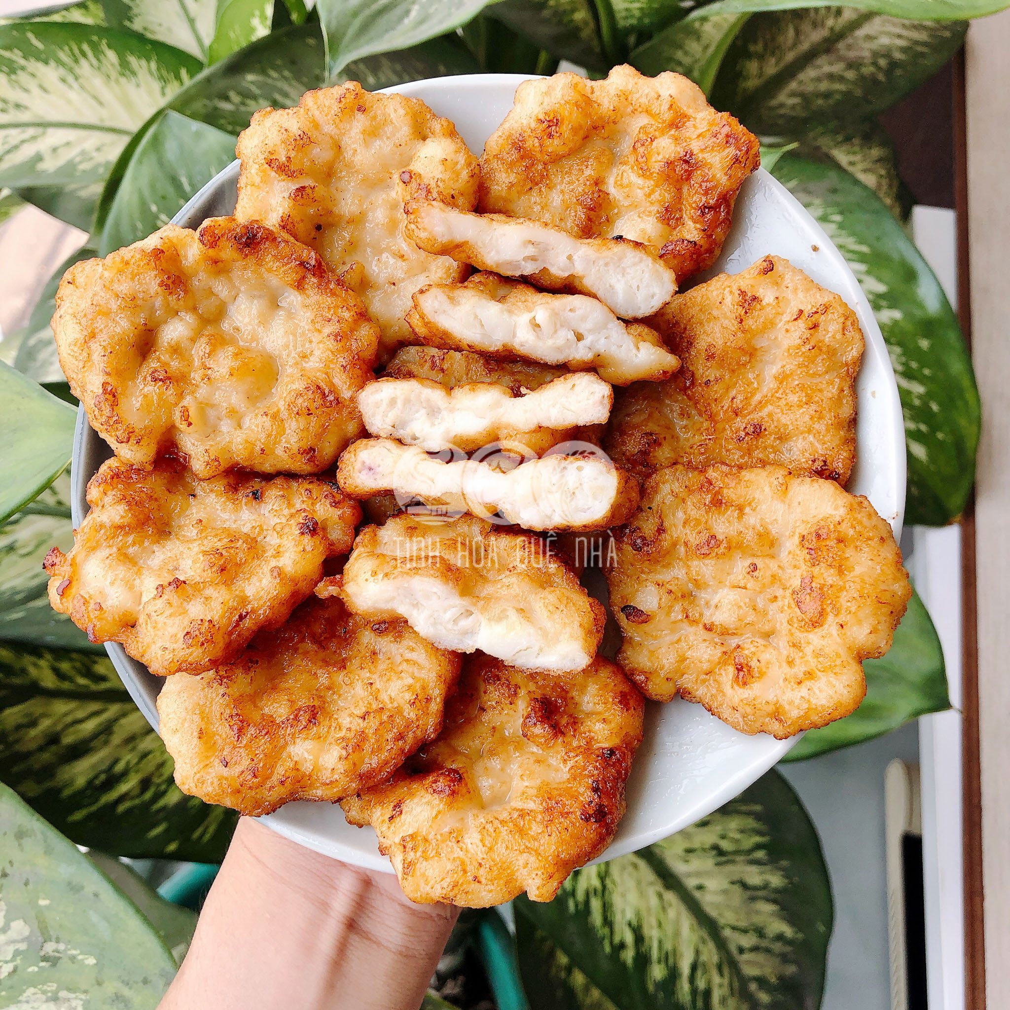 chả mực chiên
